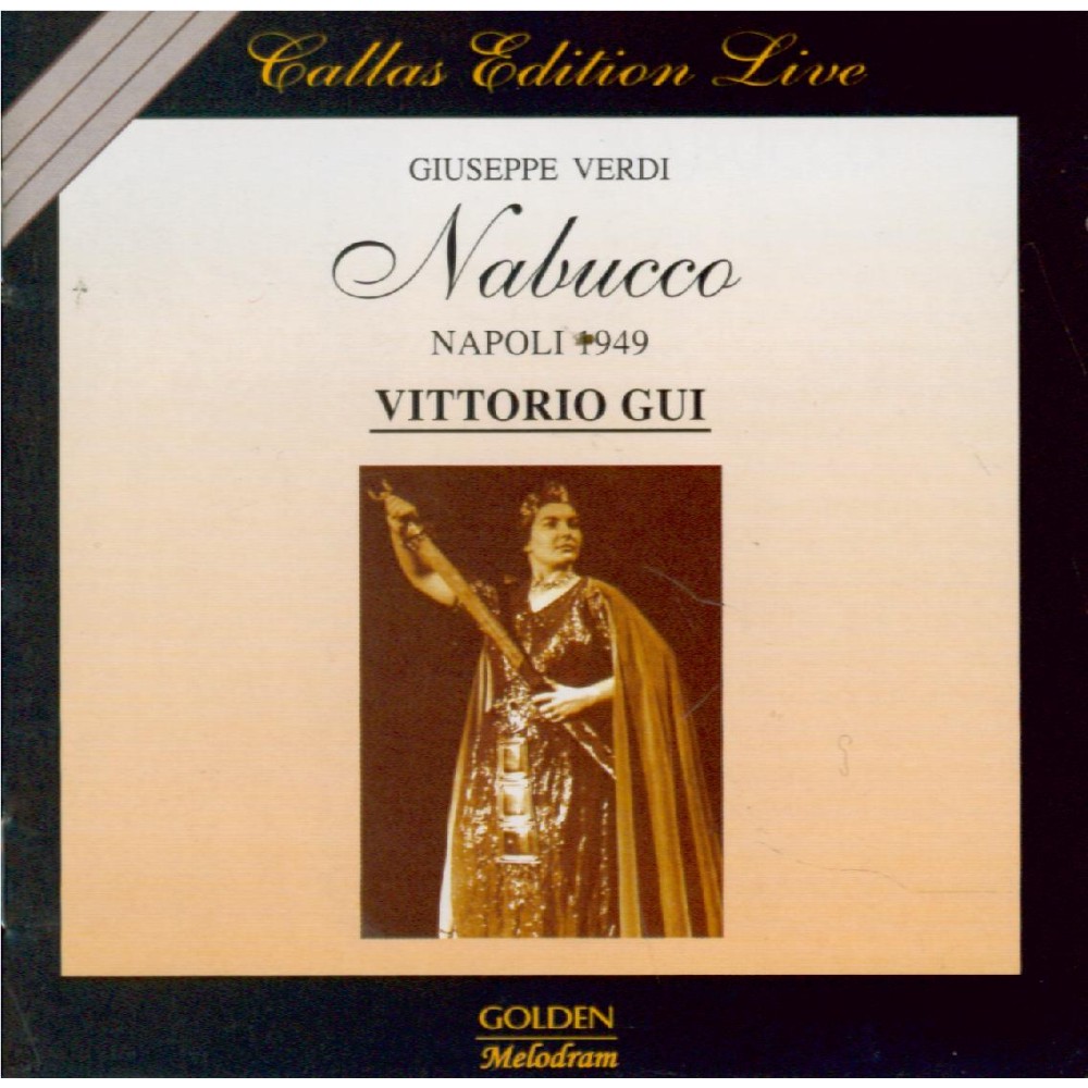 VERDI - Gui - Nabucco, opéra en quatre actes (live Napoli 1949) live Napoli 1949..